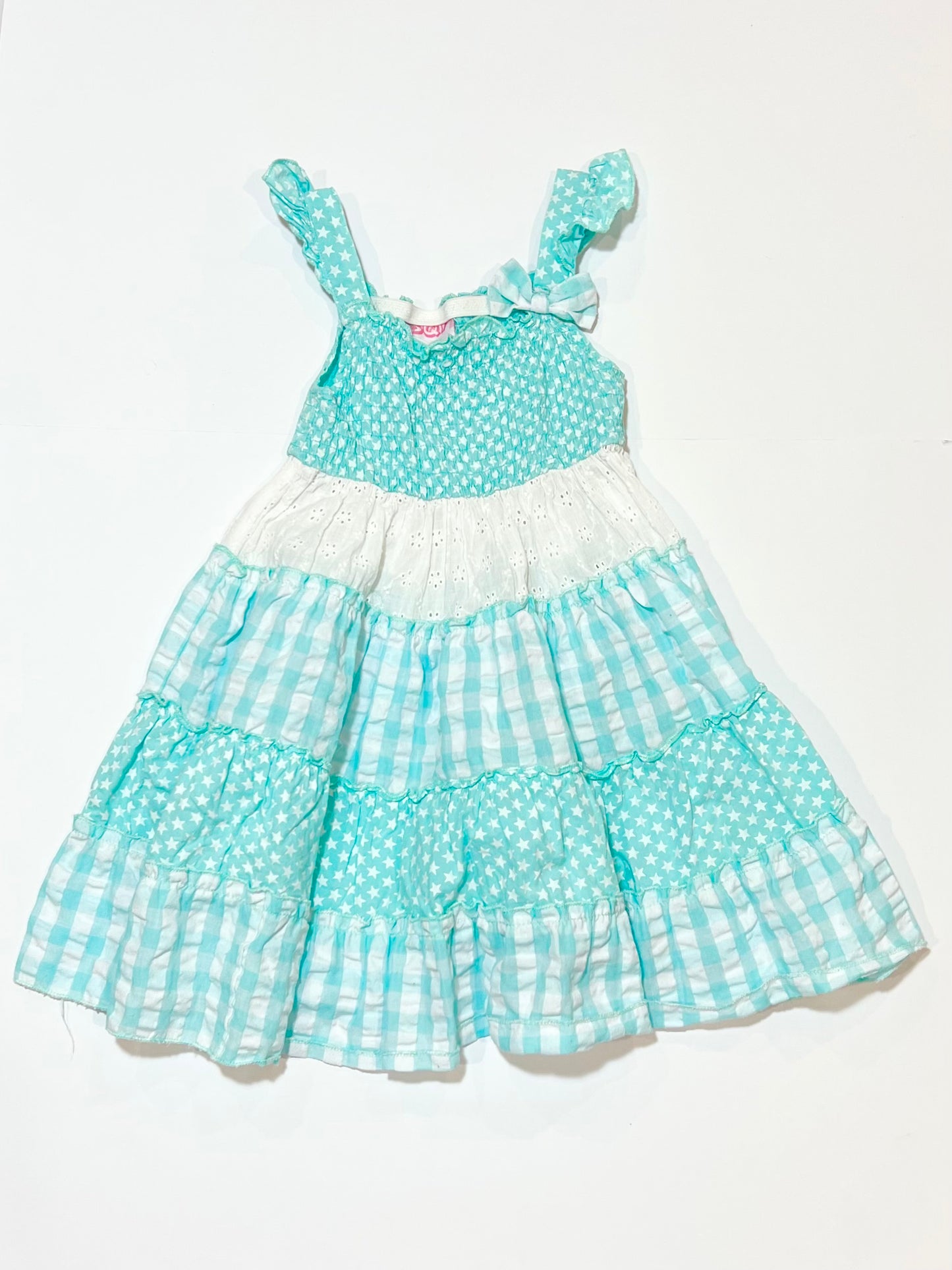 Blue tiered dress - Size 1