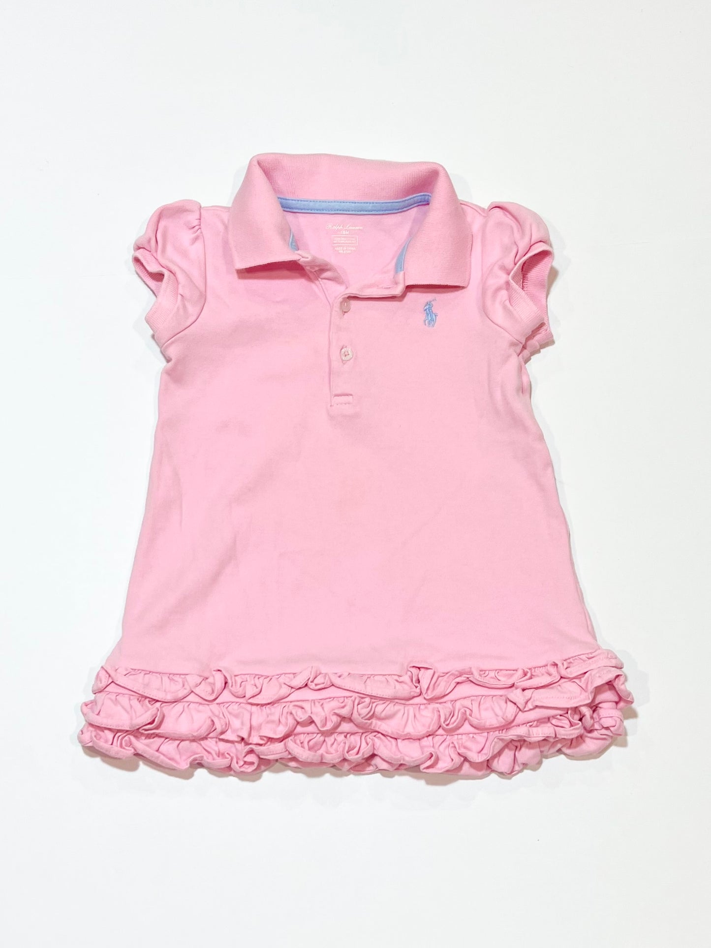 Pink polo dress - Size 1