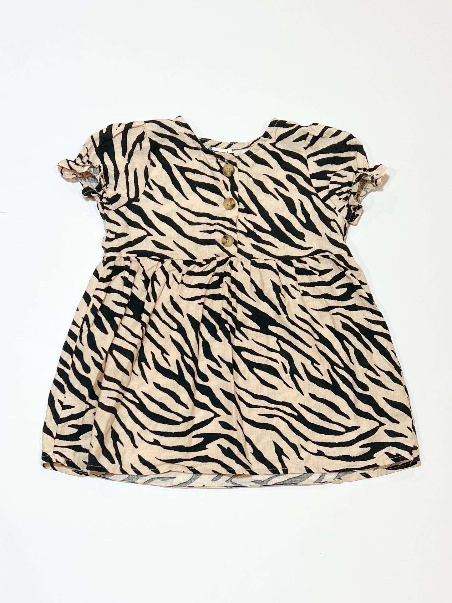 Animal print dress - Size 1