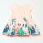 Pink jungle dress - Size 12 months