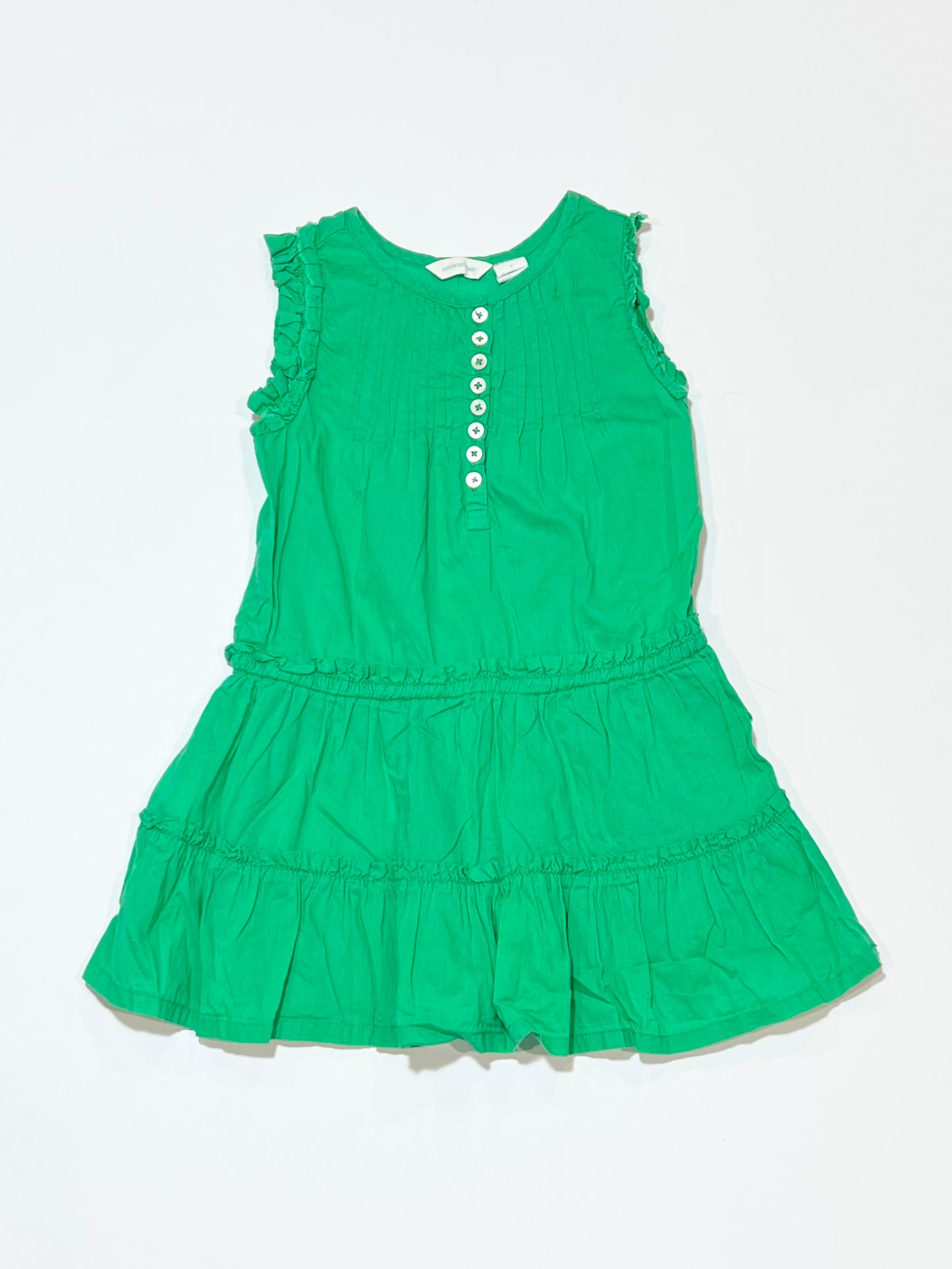 Green tiered dress - Size 1
