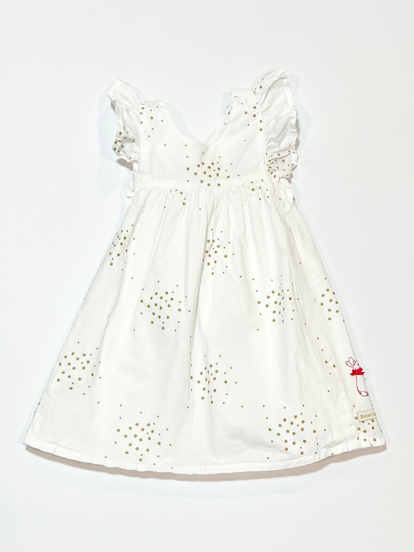Gold stars dress - Size 1