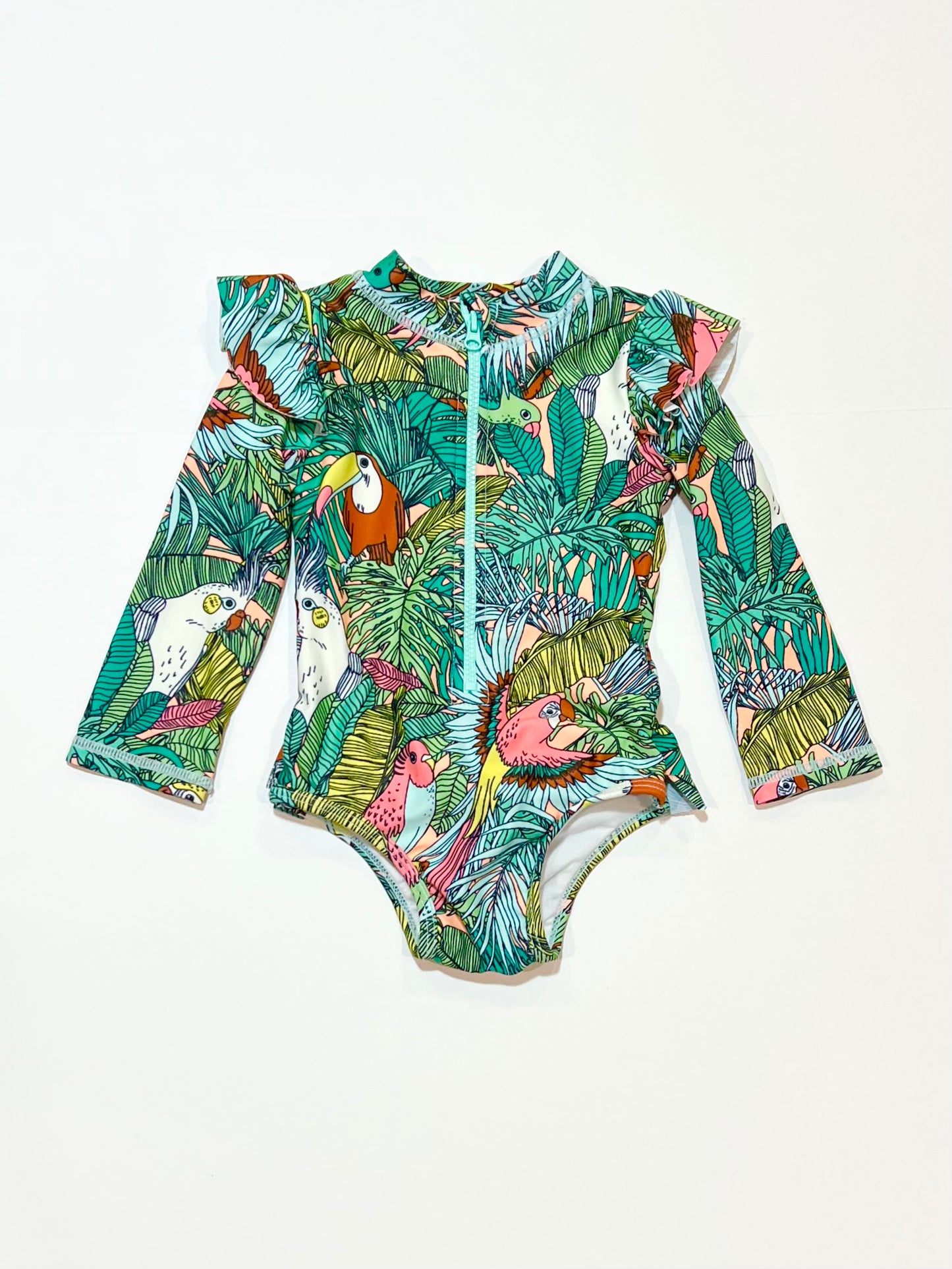 Leafy swim suit - Size 0