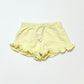 Yellow sweat shorts - Size 9-12 months