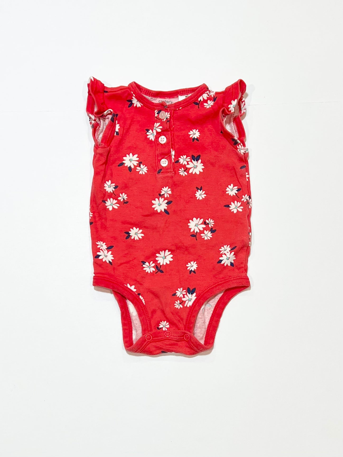 Floral bodysuit - Size 6-9 months