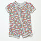Rainbows zip romper - Size 0