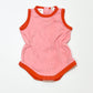 Pink terry romper - Size 0