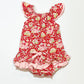 Floral ruffle romper - Size 0