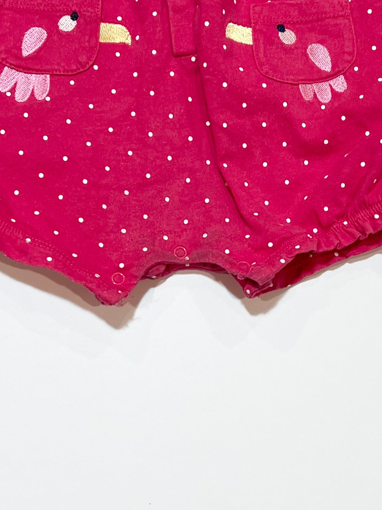 Pink spot romper - Size 0