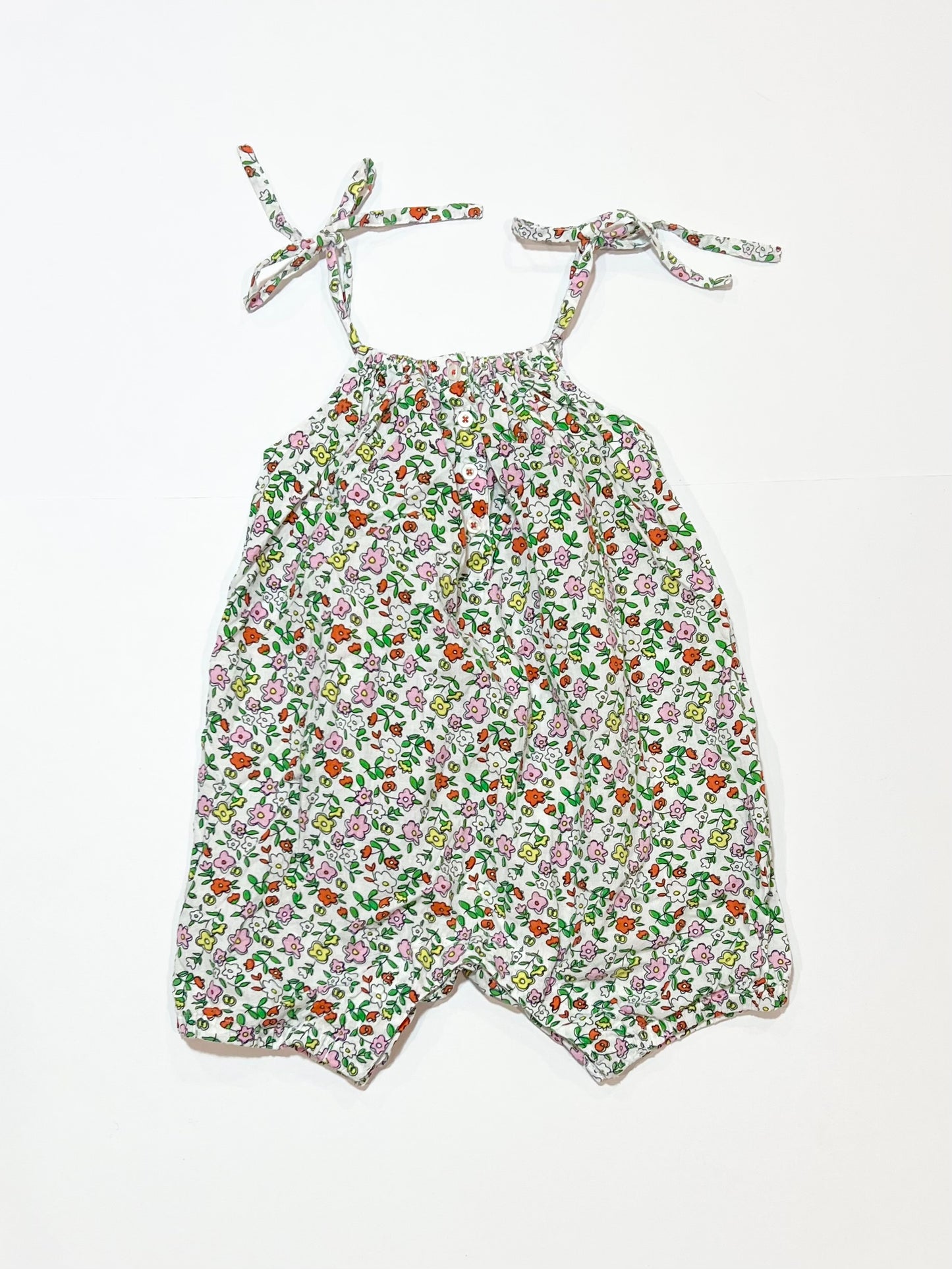 Floral romper - Size 0