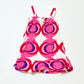 Pink circles jersey dress - Size 0