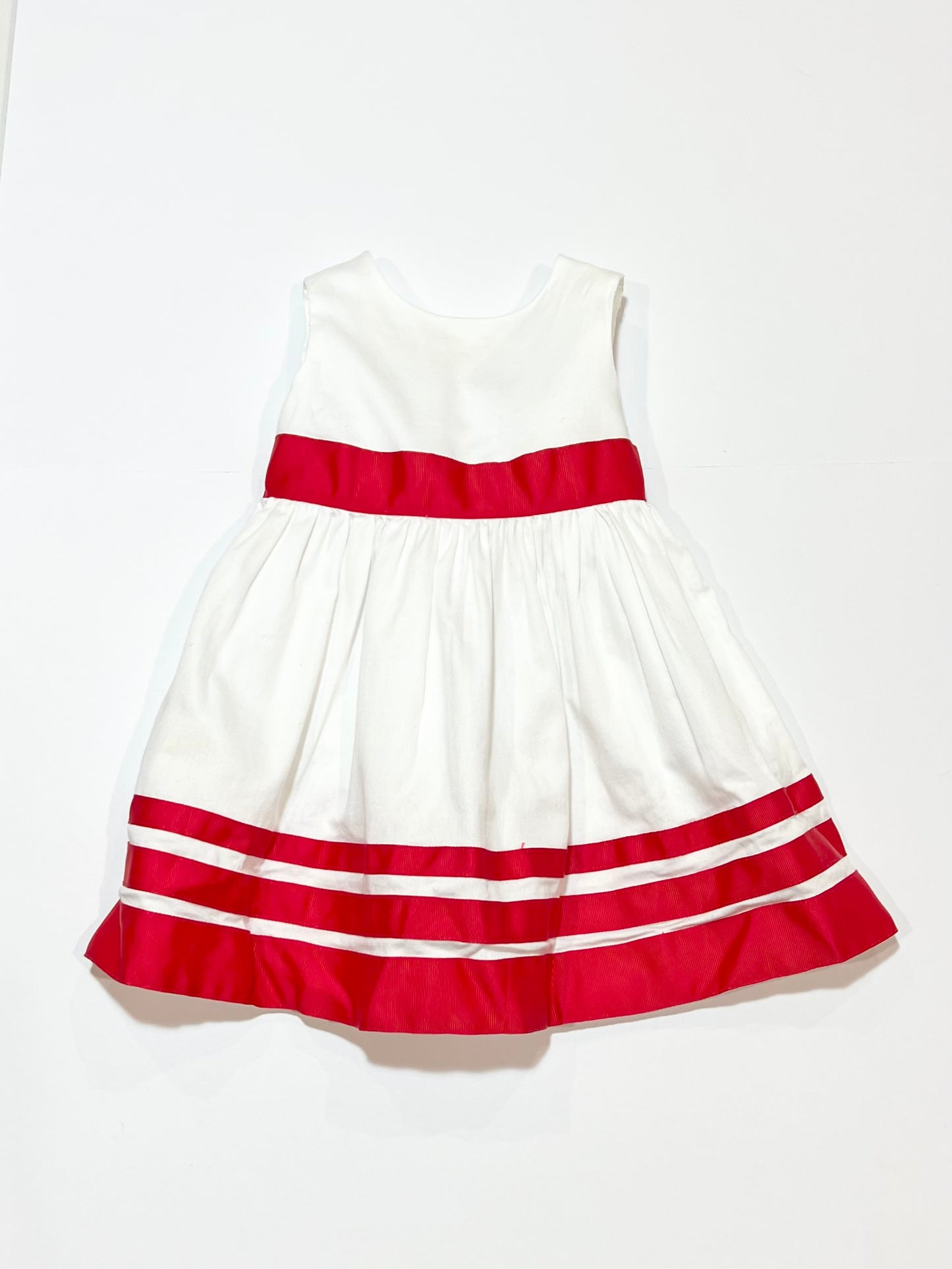 Red ribbon dress - Size 0