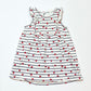 Jersey lady bug dress - Size 9-12 months