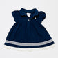 Navy polo dress - Size 6-9 months
