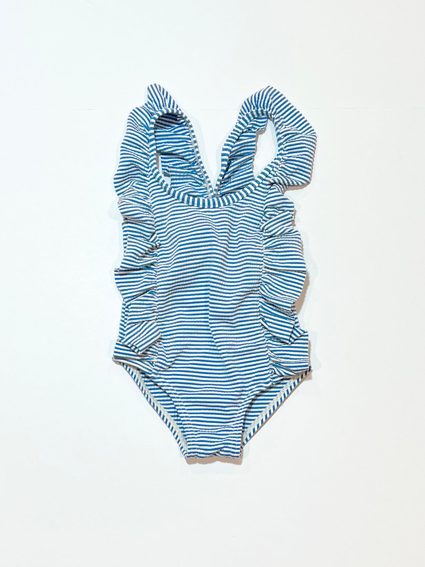 Striped onepiece swim suit - Size 00