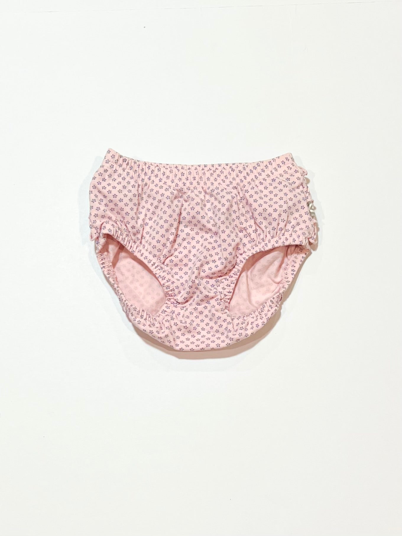 Pink floral nappy cover - Size 00
