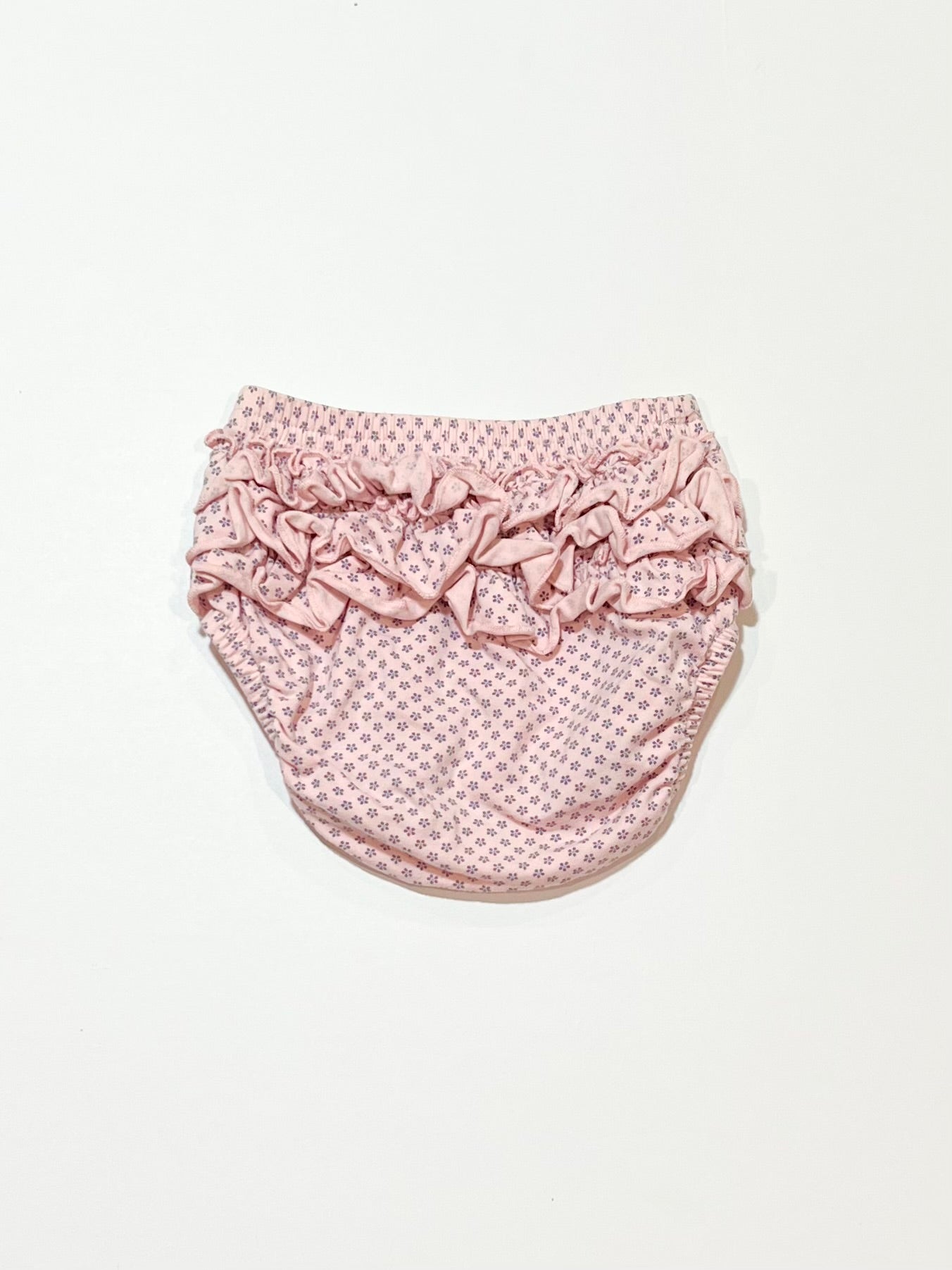 Pink floral nappy cover - Size 00