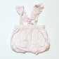 Pink suspender shorts - Size 00