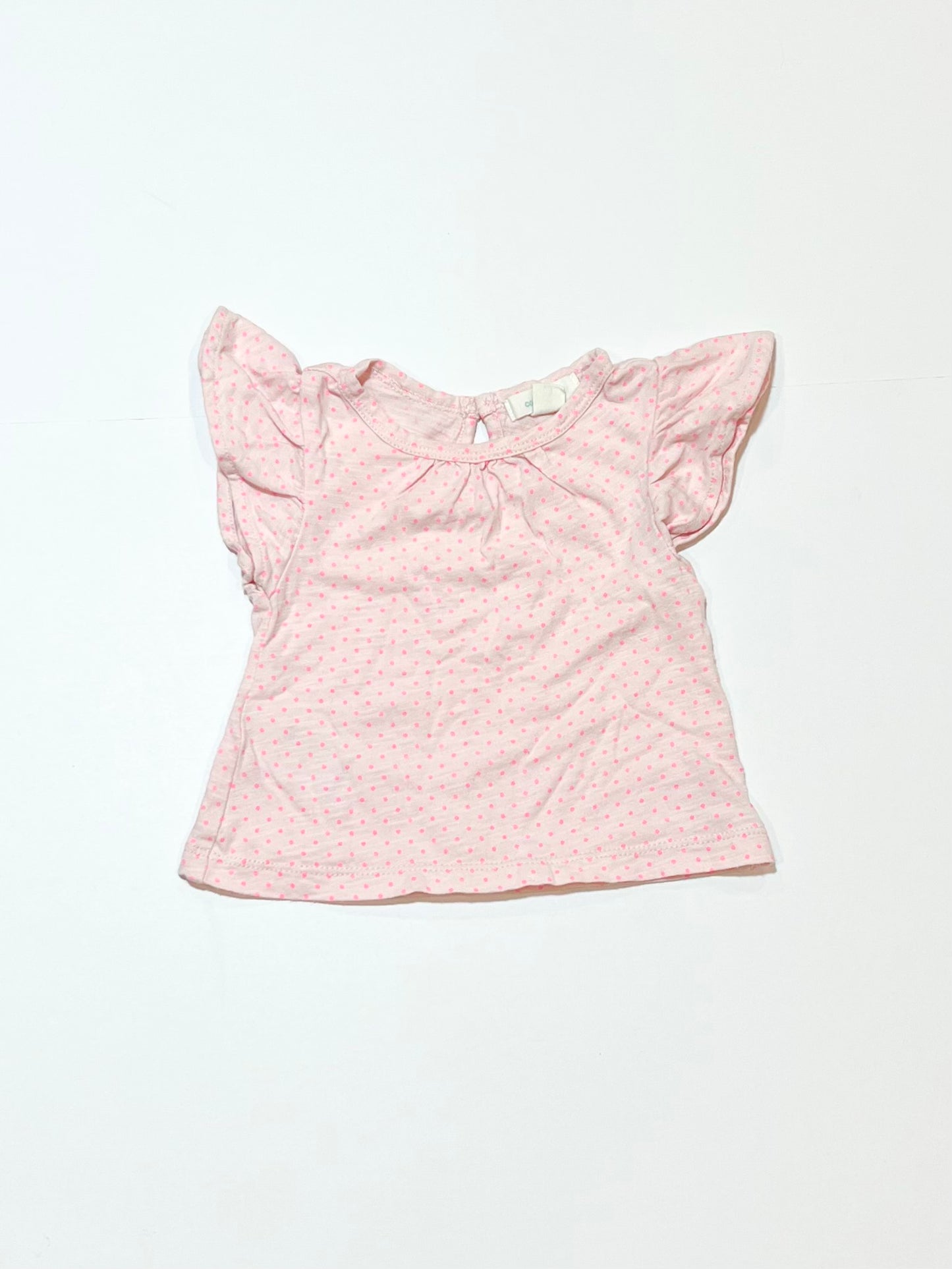 Spotty ruffle tee - Size 00