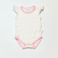 Pink ruffle bodysuit - Size 00