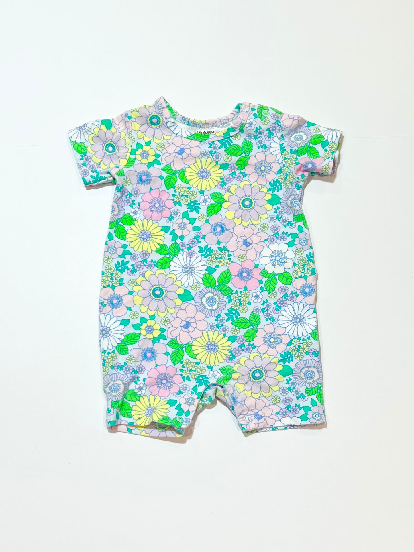 Floral romper - Size 00