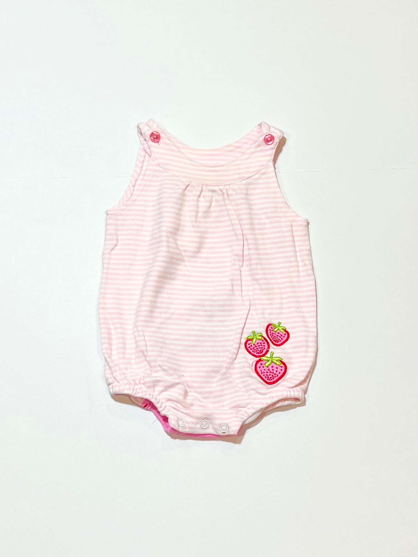 Strawberry romper - Size 00