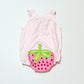 Strawberry romper - Size 00