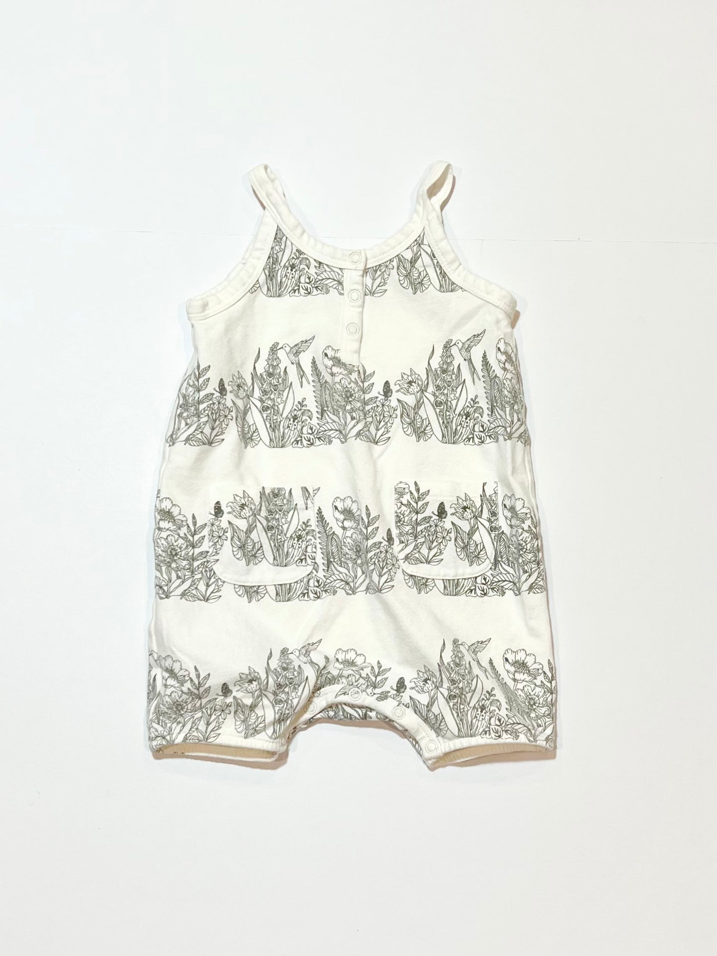Floral romper - Size 00