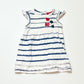 Striped jersey dress - Size 00