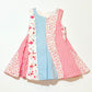 Patch work dress - Size 0-6 months