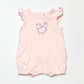 Pink bird romper - Size 00