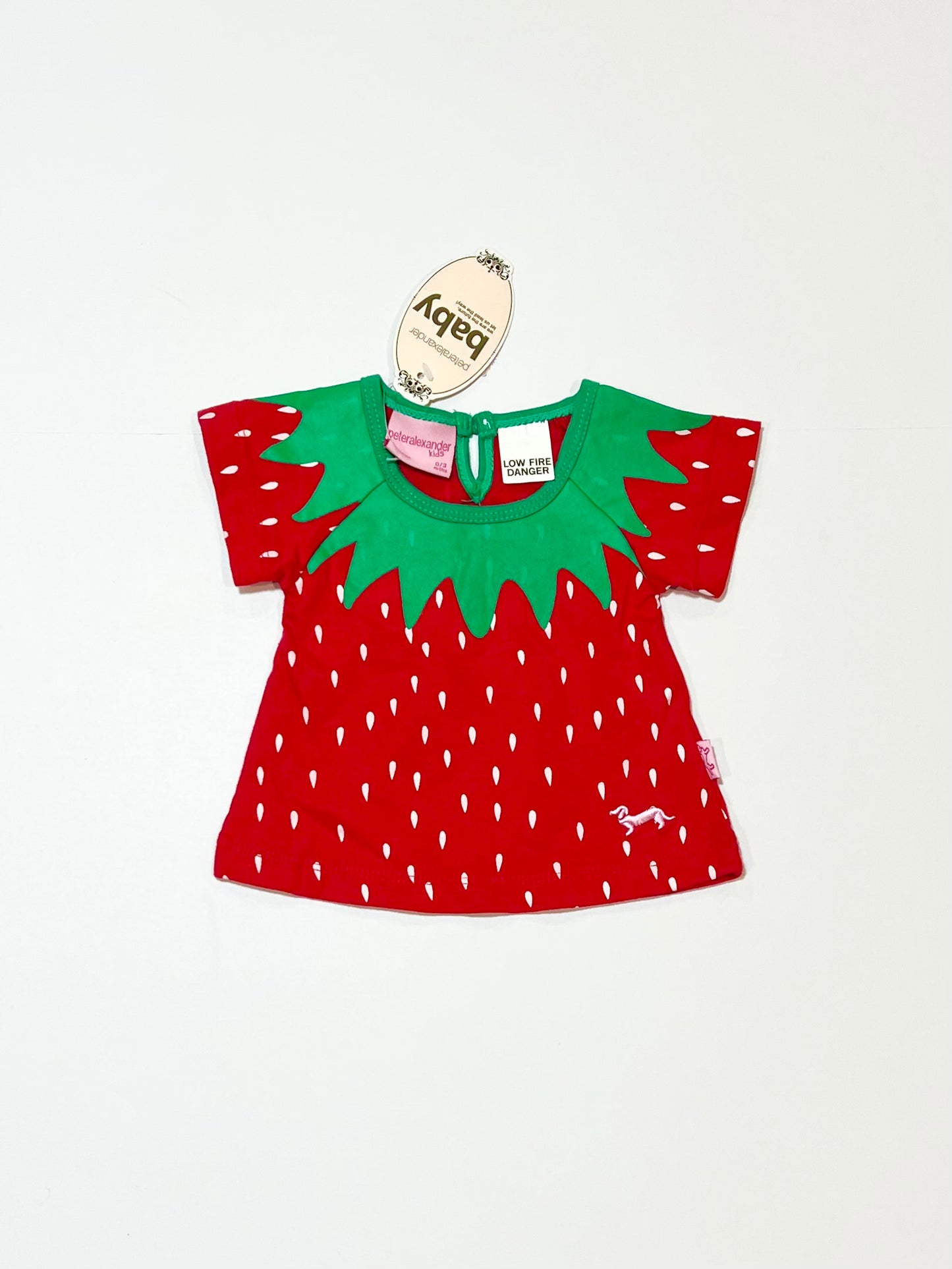 Strawberry tee brand new - Size 000
