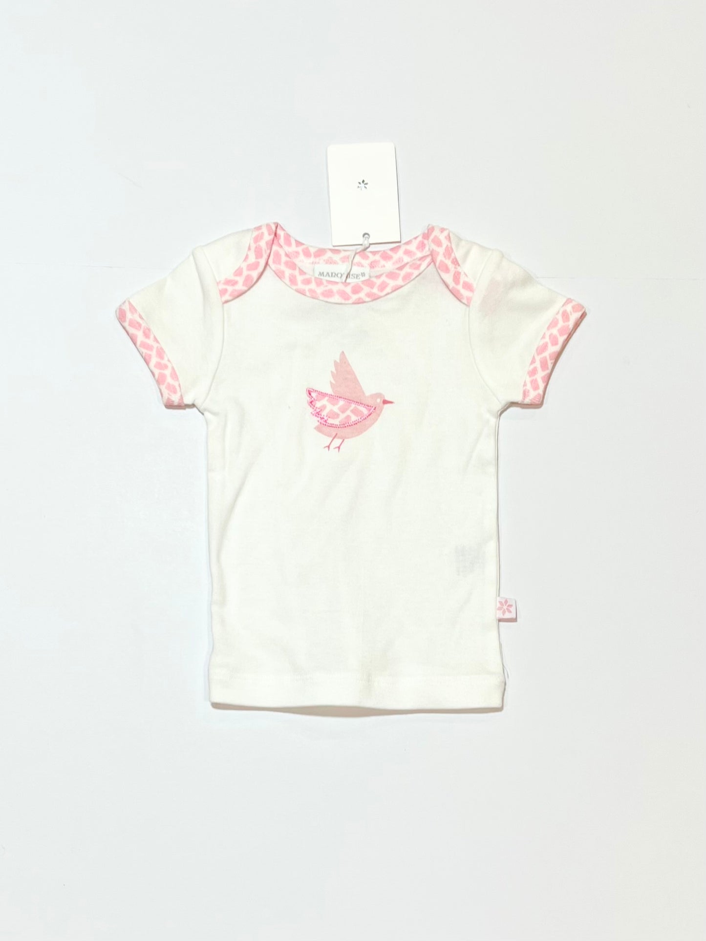 Pink bird tee brand new - Size 000