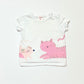 Cat and mouse tee - Size 000