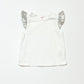 Ruffle sleeve tee - Size 000