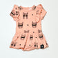 Pink ruffle bodysuit - Size 000