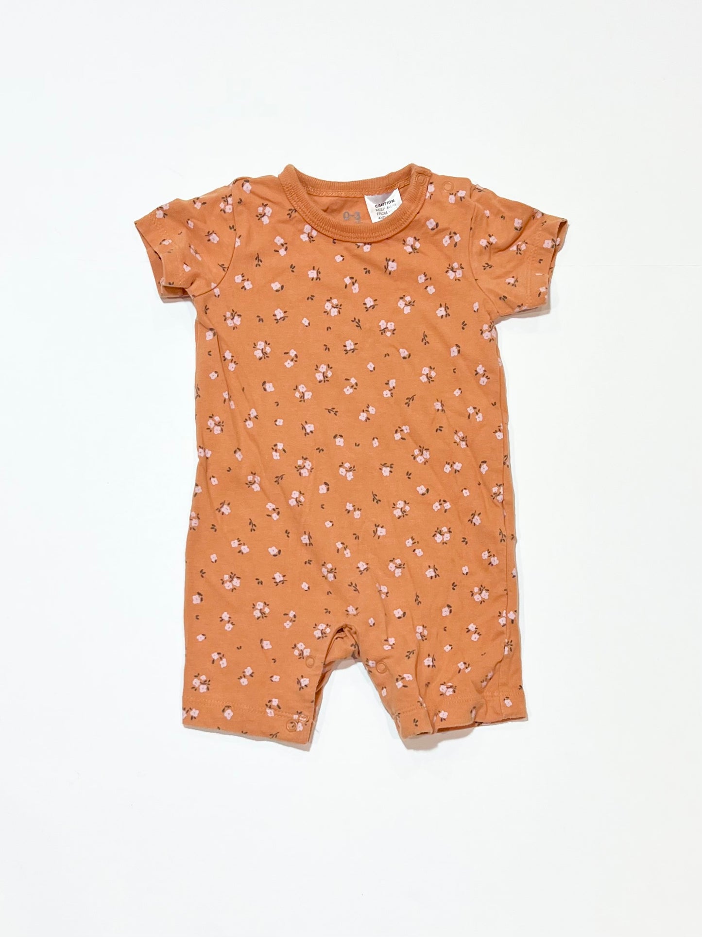 Floral romper - Size 000