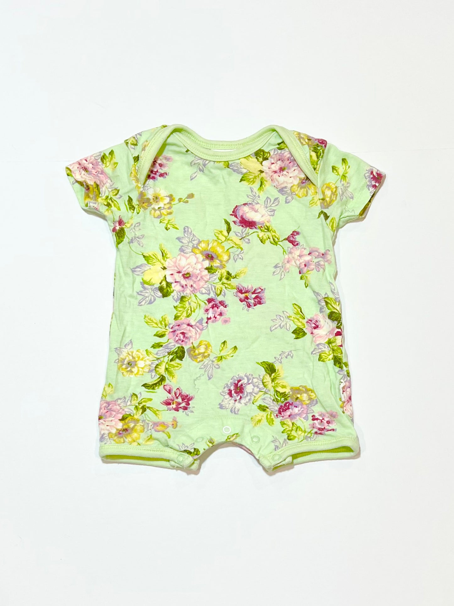 Floral romper - Size 000
