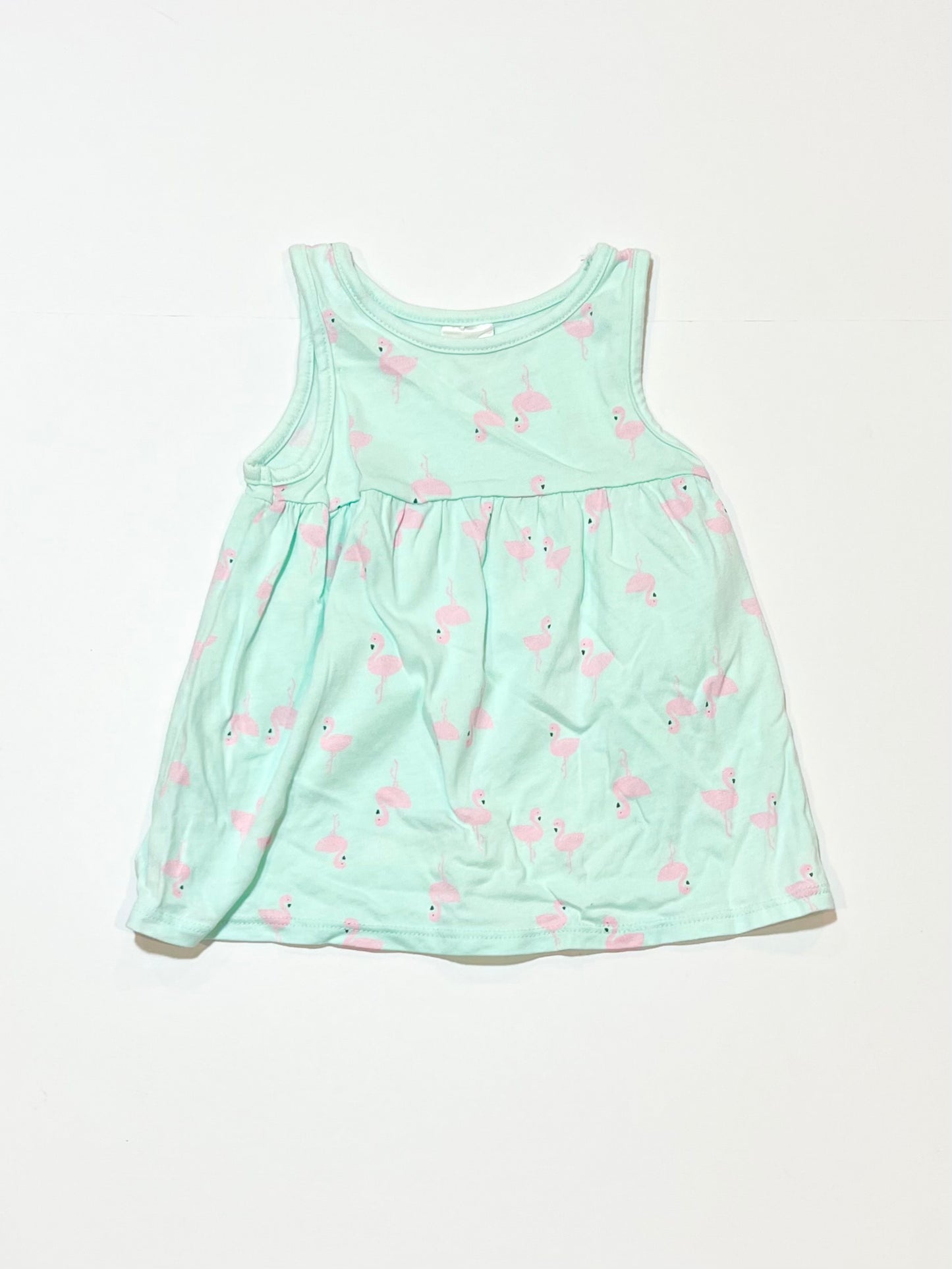 Flamingo jersey dress - Size 000