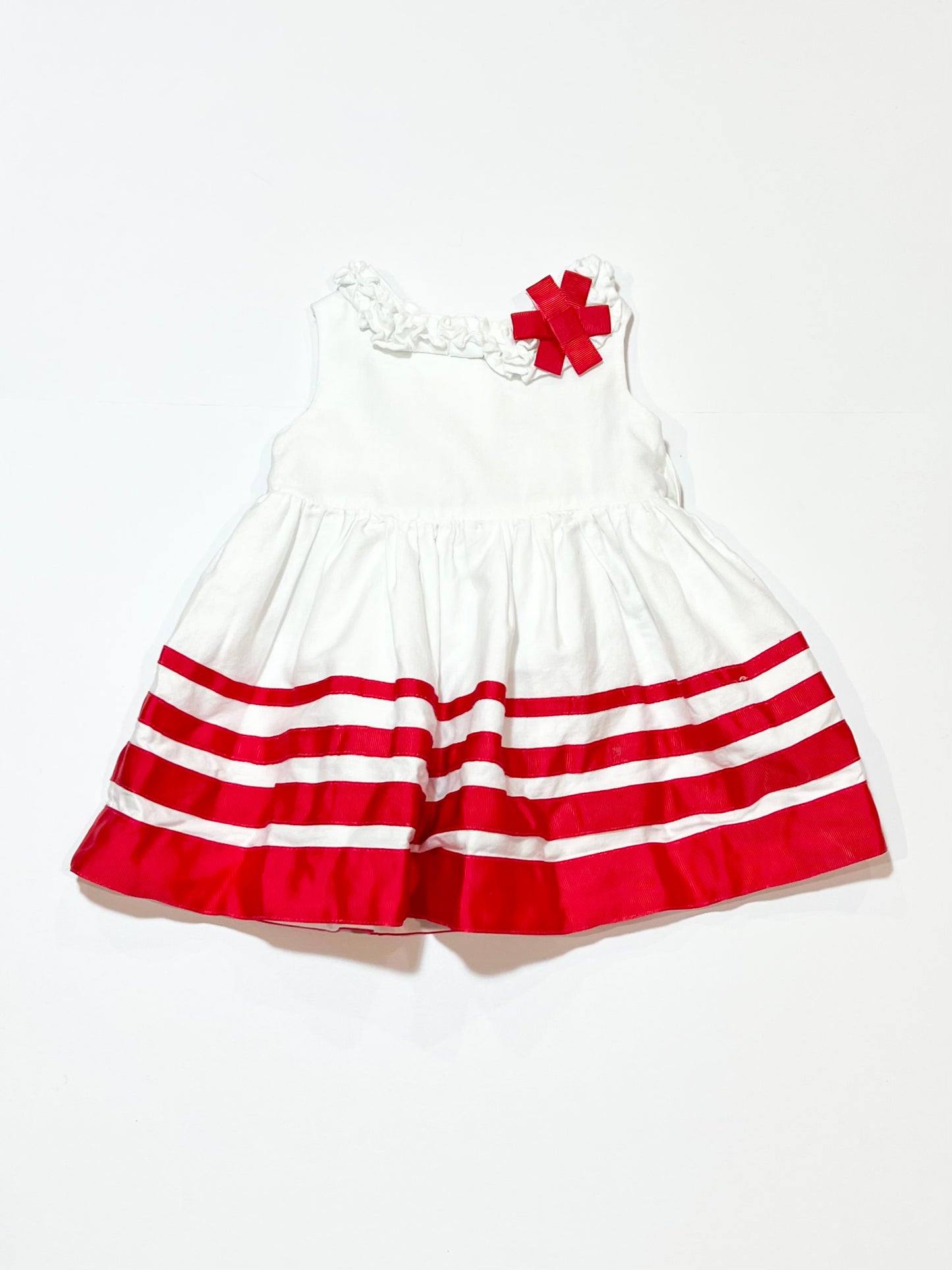 Red ribbon dress - Size 000