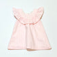 Pink seersucker dress - Size 000