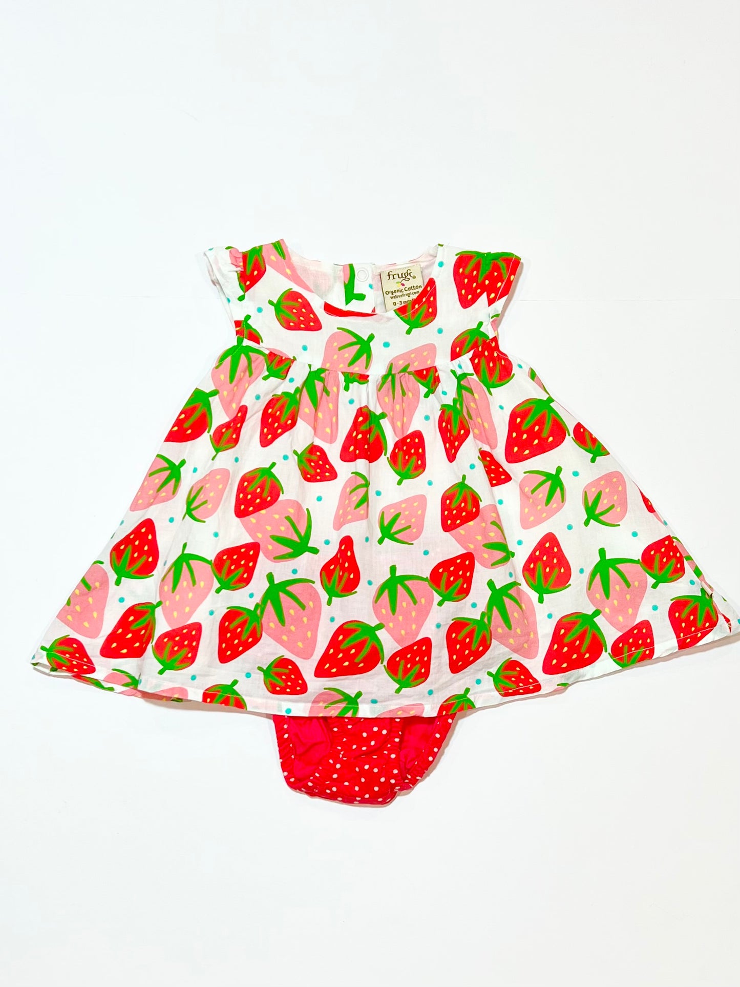 Strawberries dress - Size 000