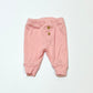 Pink ribbed pants - Size 00000