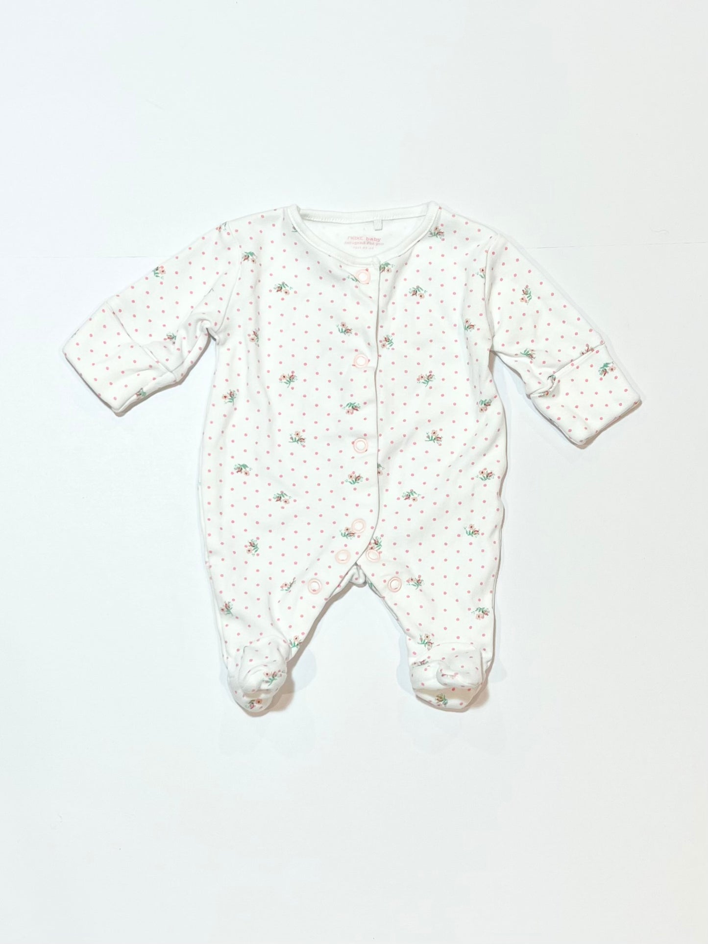 Floral onesie - Size 00000