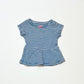 Striped peplum tee - Size 0000