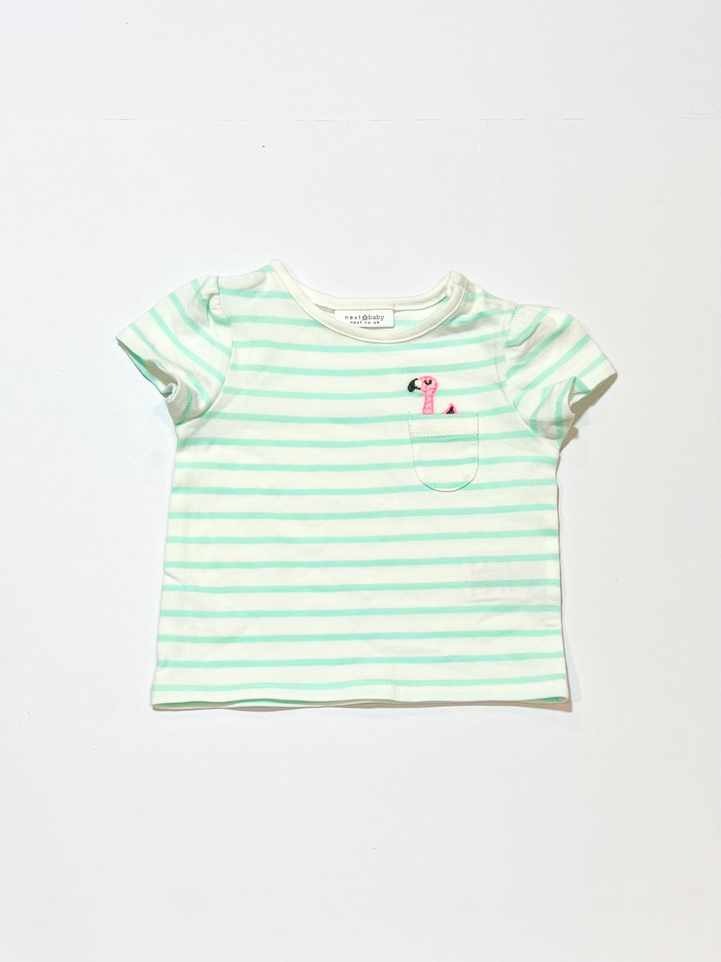 Striped flamingo tee - Size 0000