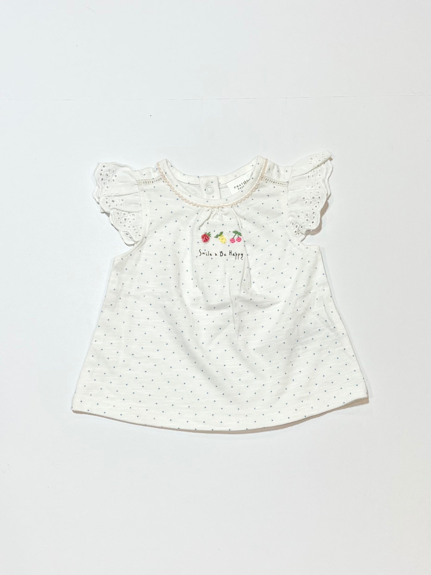 Smile & be happy tee - Size 0000