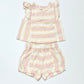 Striped linen set - Size 0000