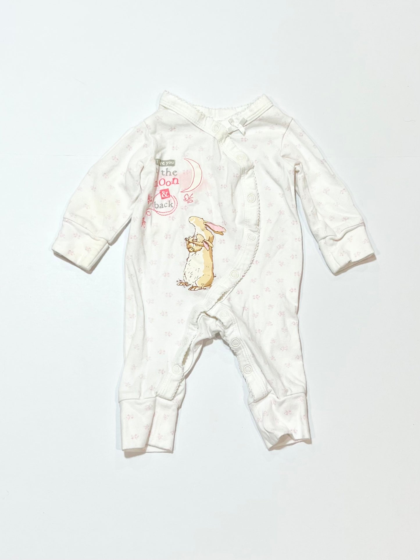 To the moon and back onesie - Size 0000