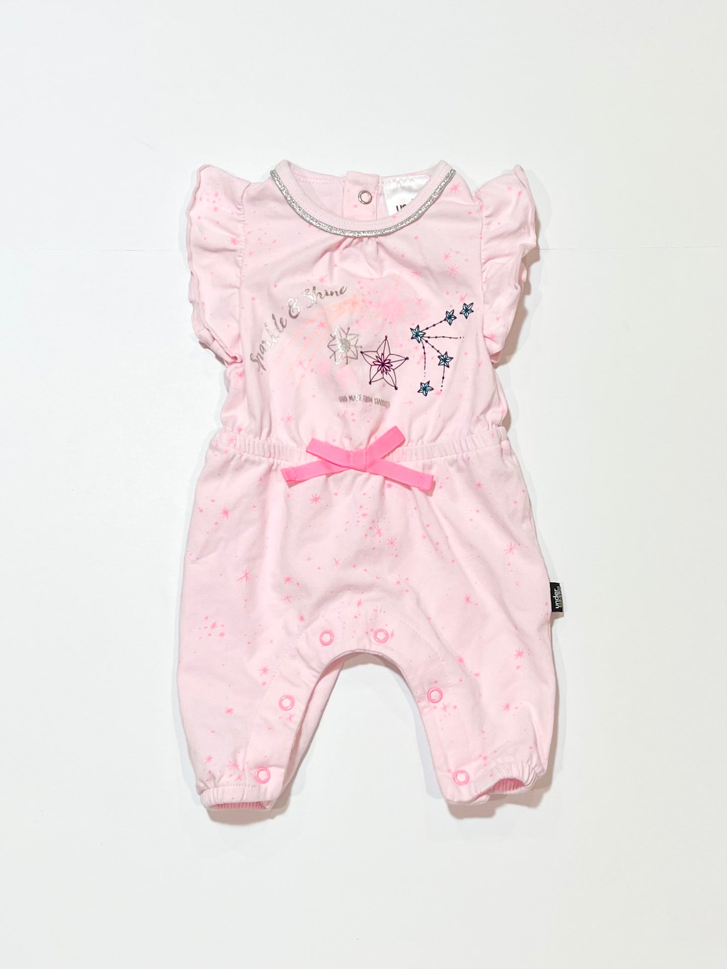 Pink romper - Size 0000